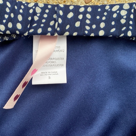 Trixxi Three Pink Hearts Small Double Split Maxi Skirt with Inner Mini Skirt - Picture 6 of 6